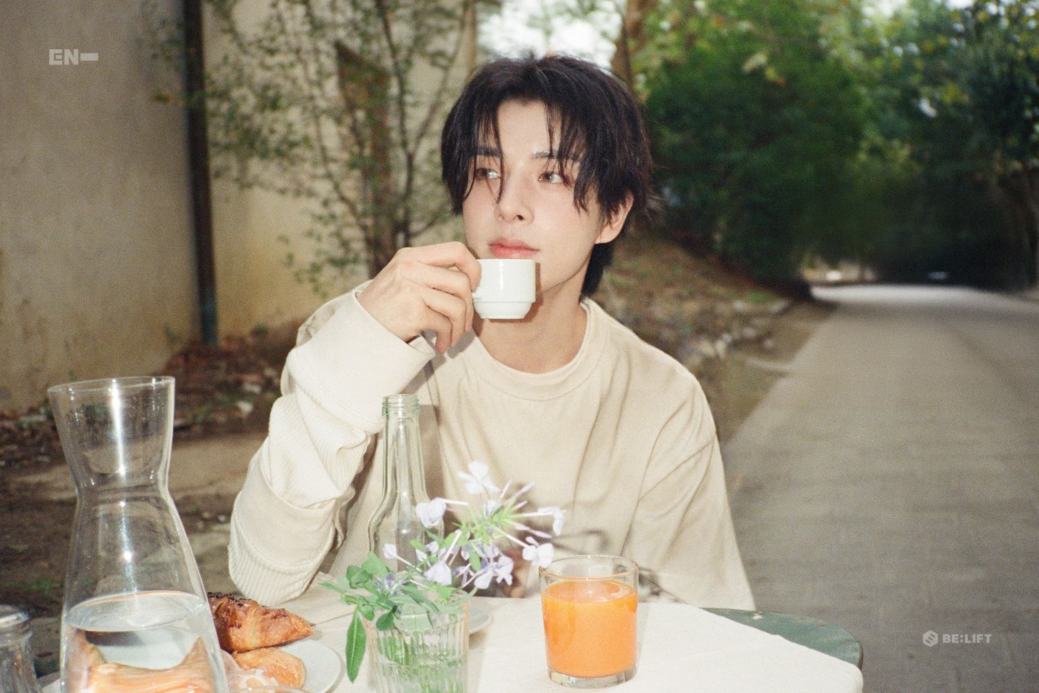 A moment captured by Jake (ENHYPEN)'s fan