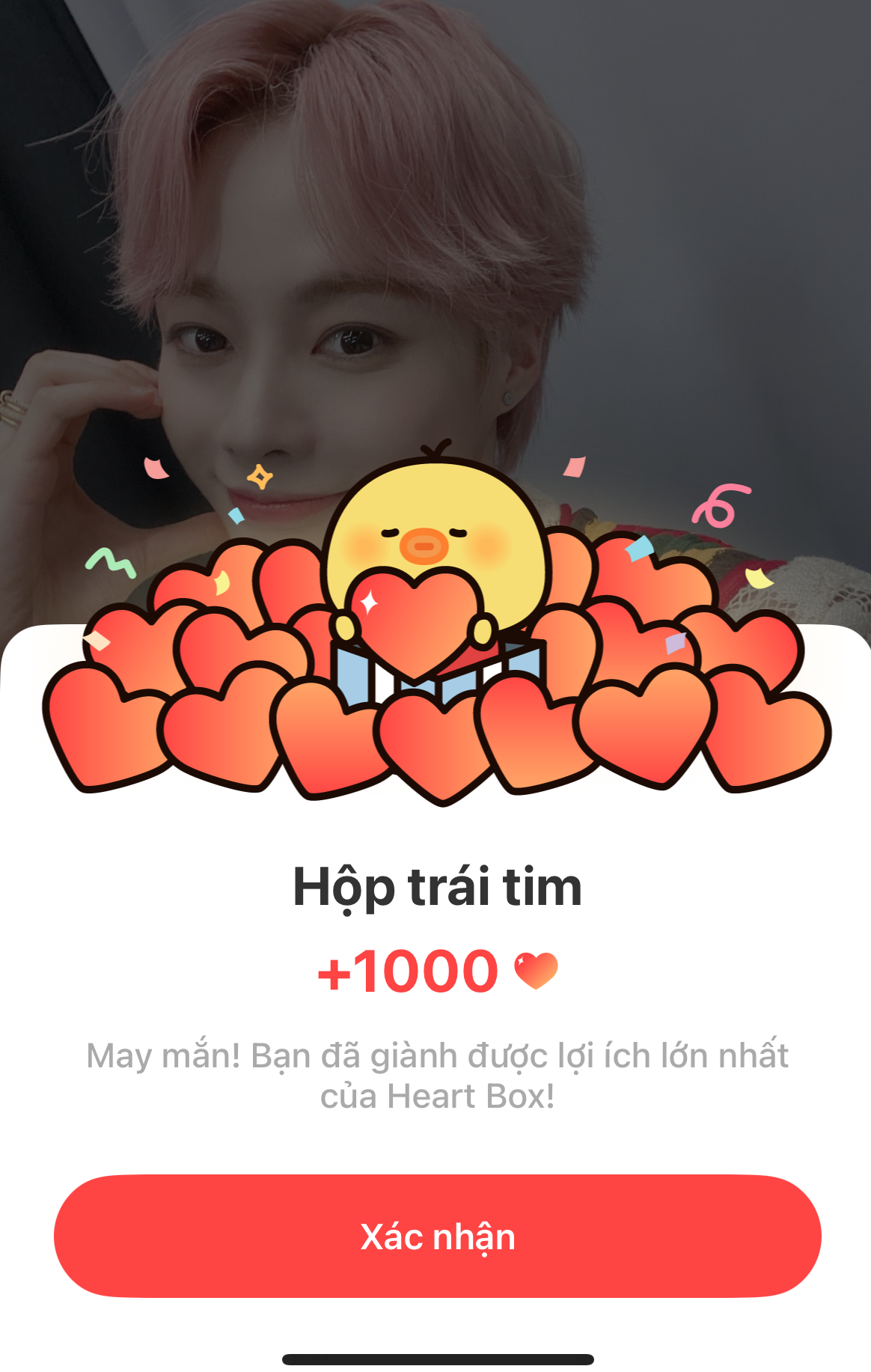 Recent activity shot of Hanbin (TEMPEST)