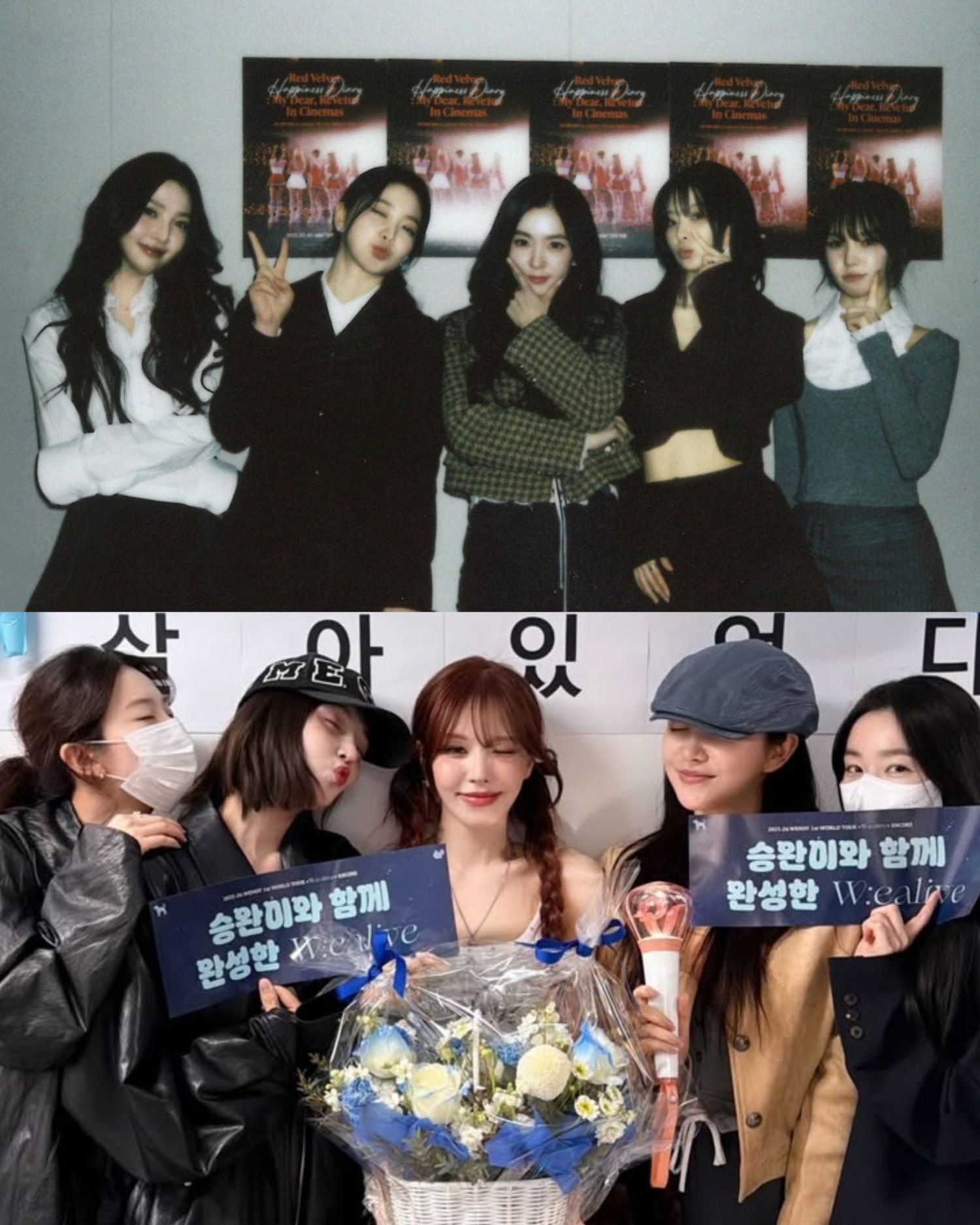 레드벨벳의 비하인드 컷