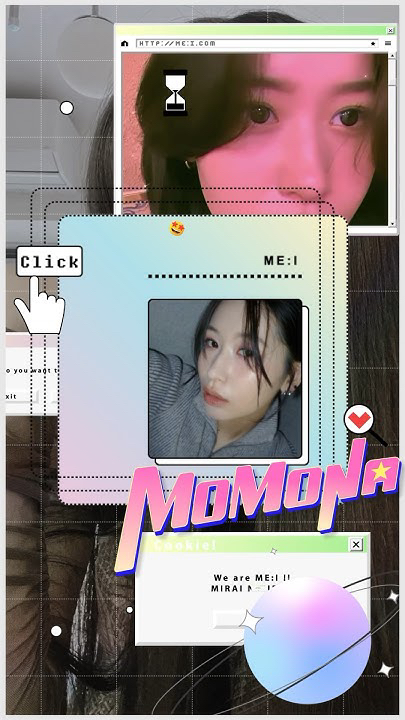 Recent activity shot of Kasahara Momona (ME:I)