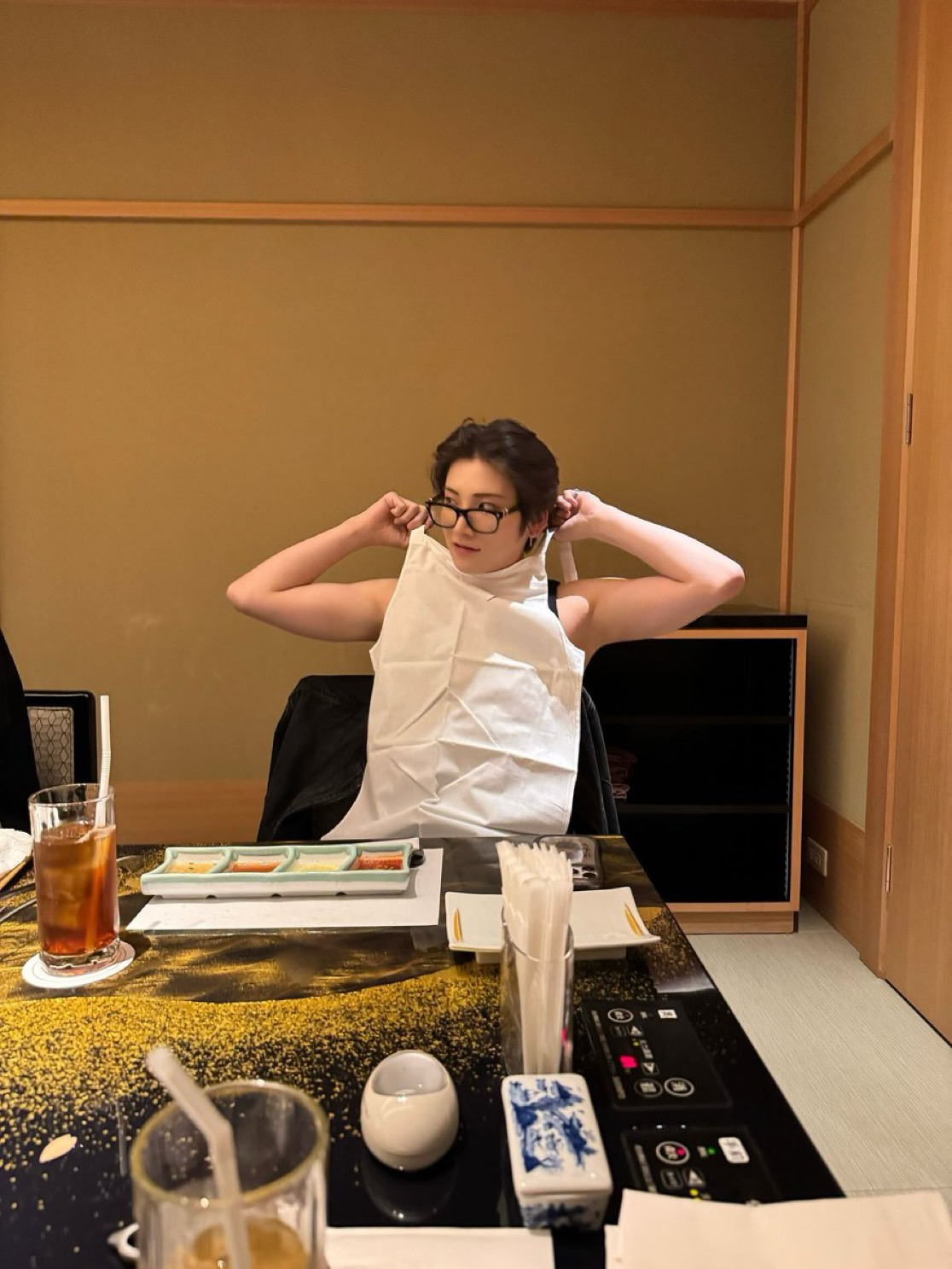 A moment captured by Yuma (&TEAM)'s fan