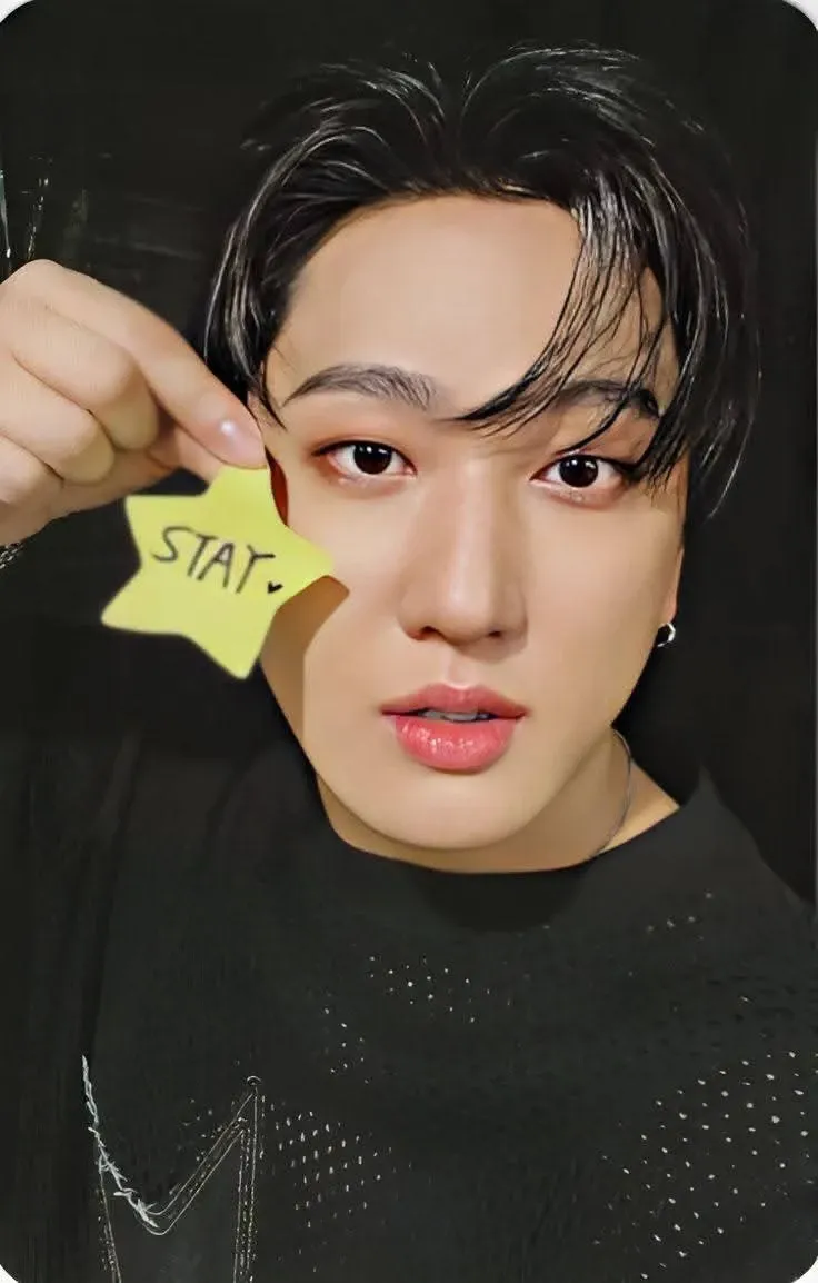 A moment captured by Changbin (Stray Kids)'s fan