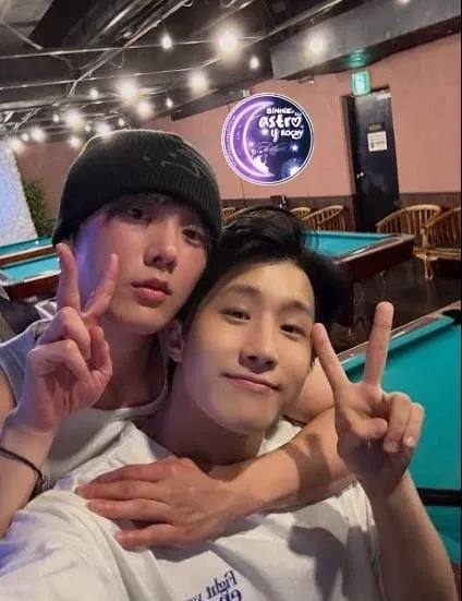 Recent activity shot of Jinjin (ASTRO)