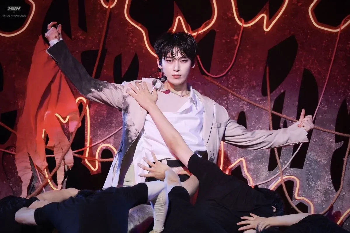 Behind-the-scenes cut of Sunoo (ENHYPEN)