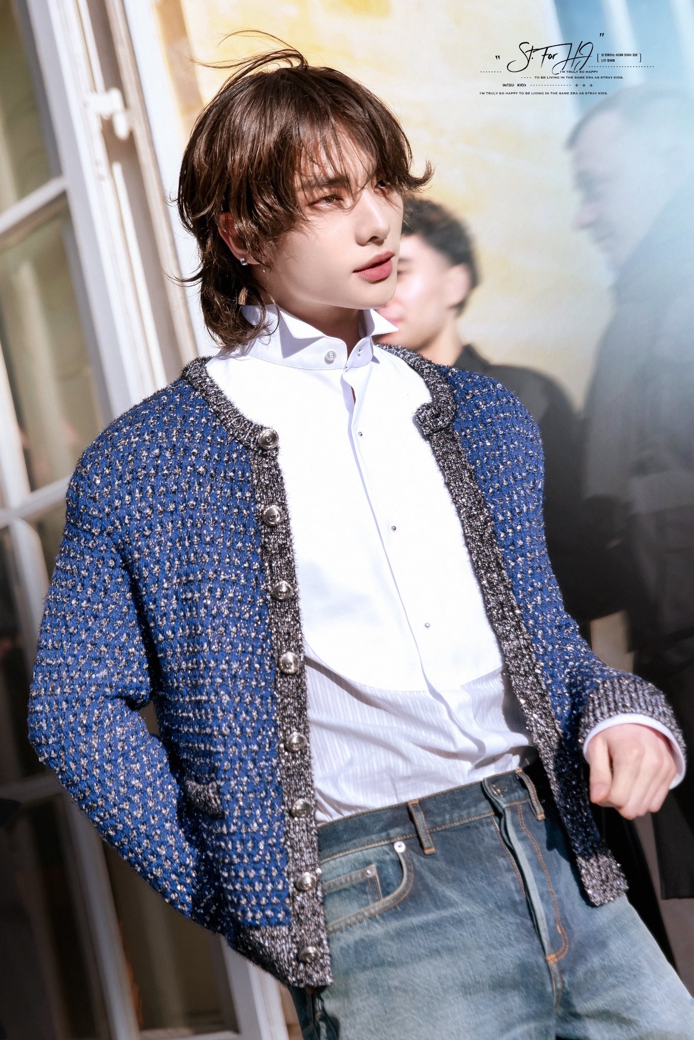 Behind-the-scenes cut of Hyunjin (Stray Kids)