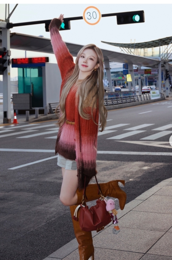 Momen yang diabadikan oleh penggemar Yuqi (i-dle)