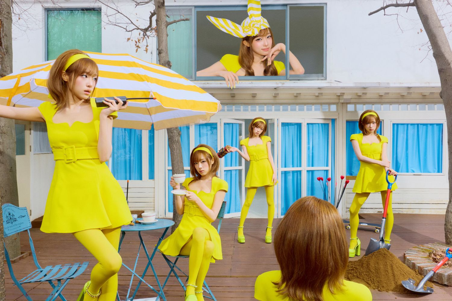 A moment captured by Choi Yena's fan