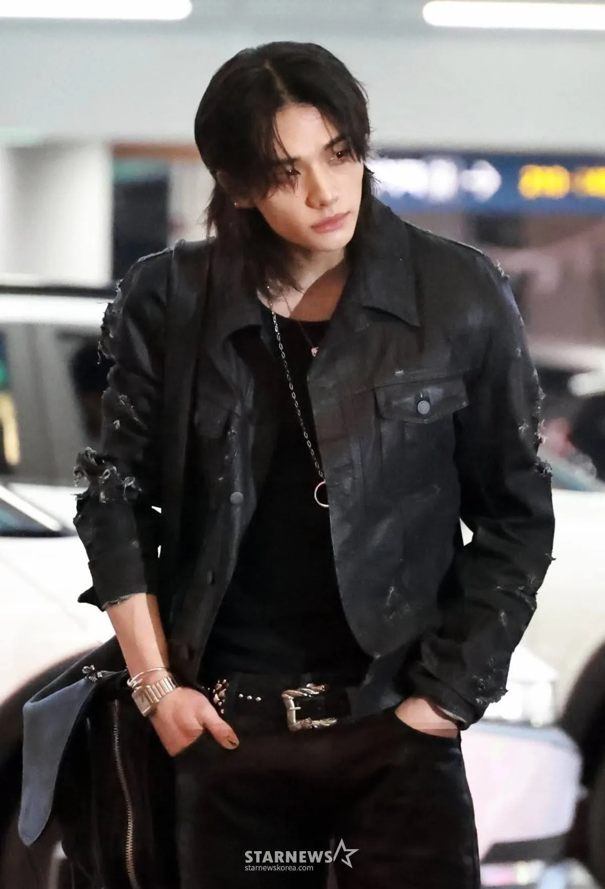 Latest photo of Hyunjin (Stray Kids)