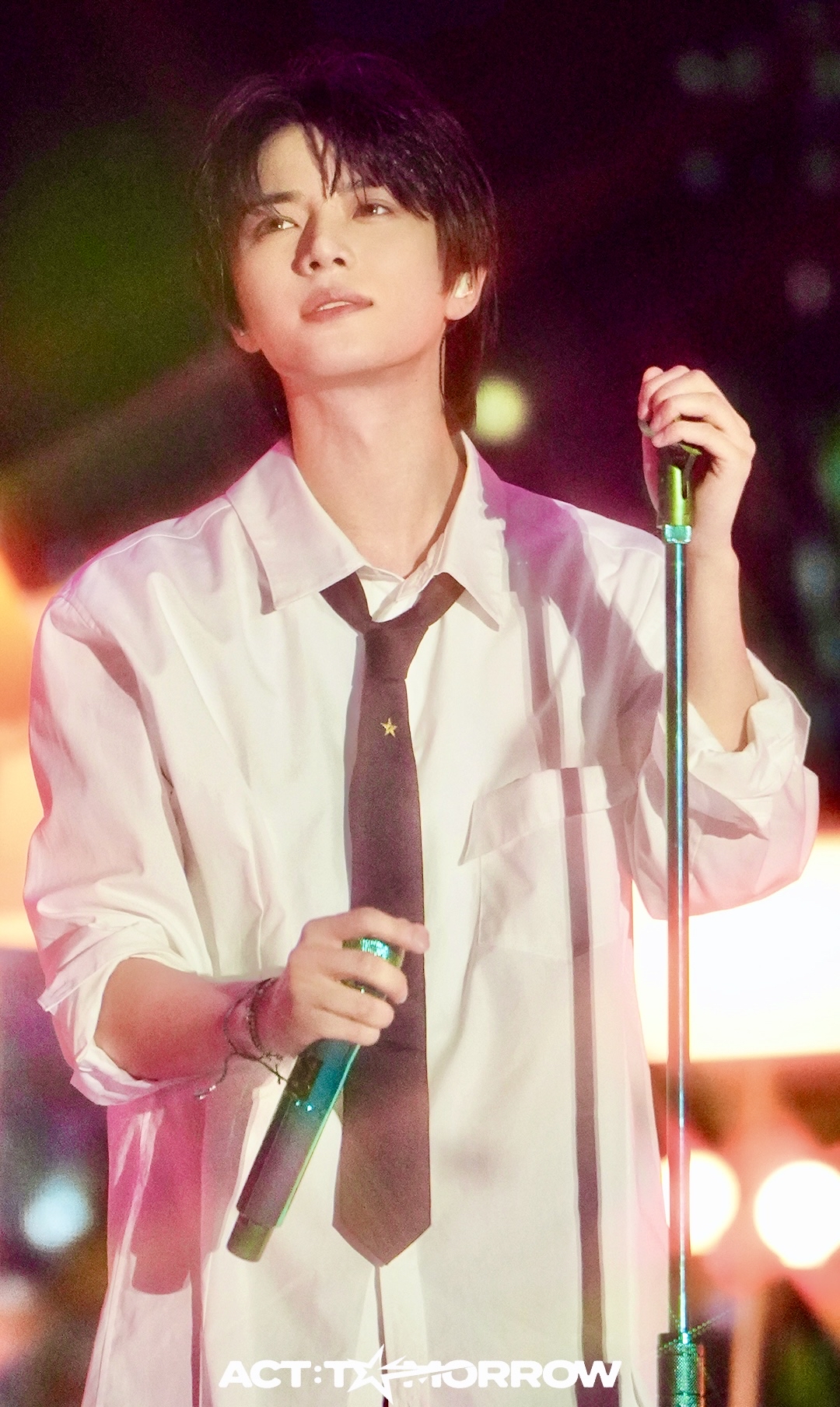 A heartfelt wallpaper shared by Beomgyu (TOMORROW X TOGETHER)'s fans