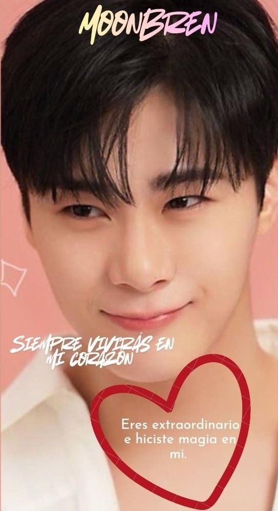 Recent activity shot of Moonbin (ASTRO)