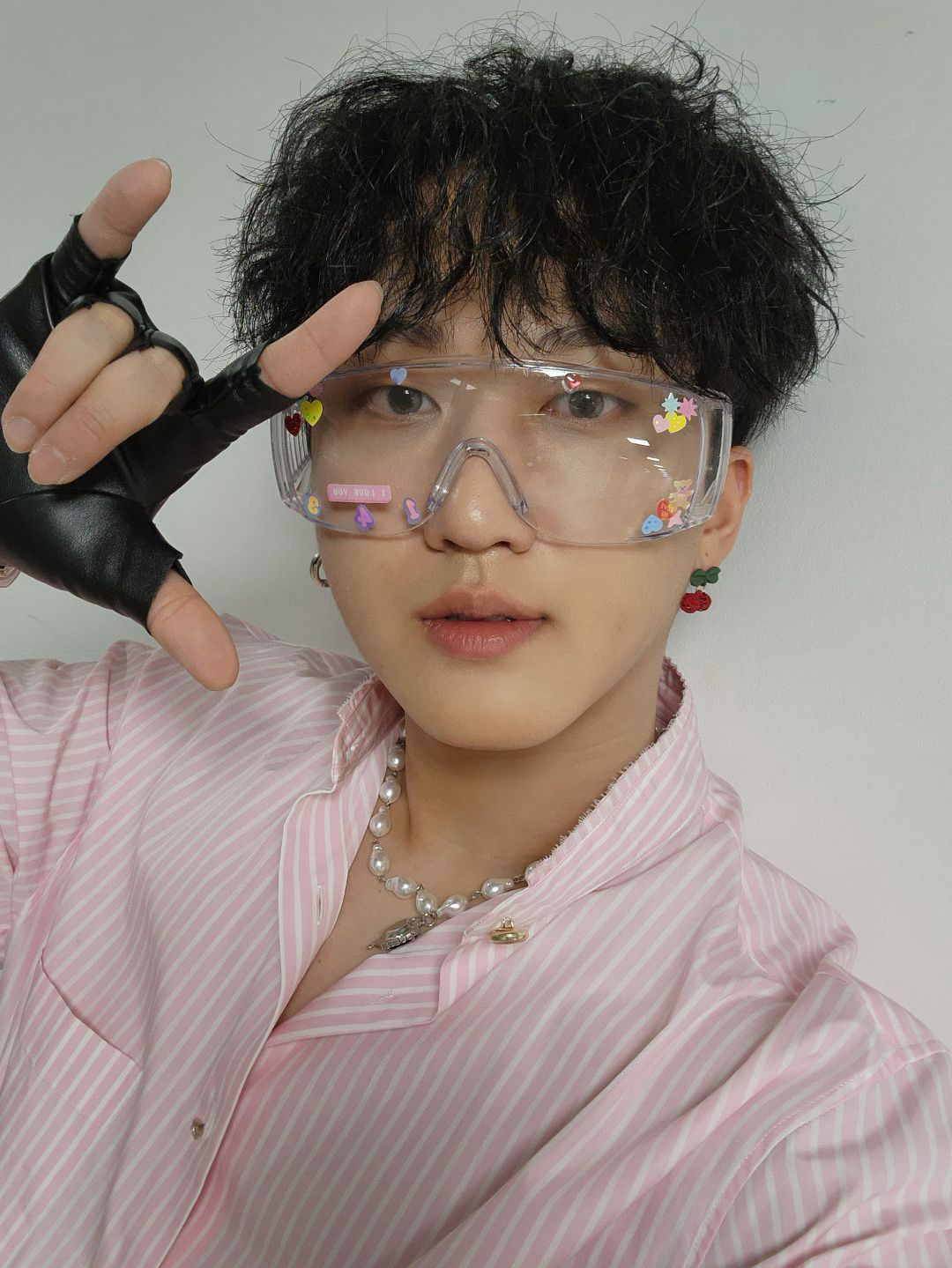 A moment captured by Changbin (Stray Kids)'s fan