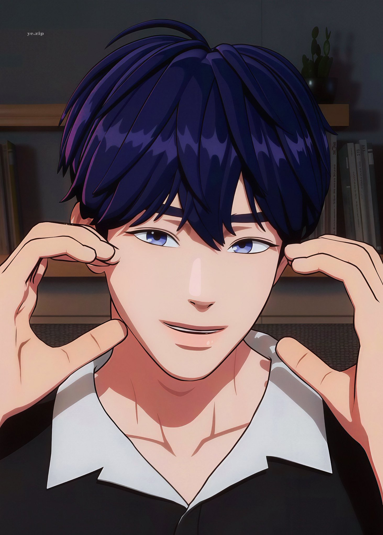 A moment captured by Yejun (PLAVE)'s fan