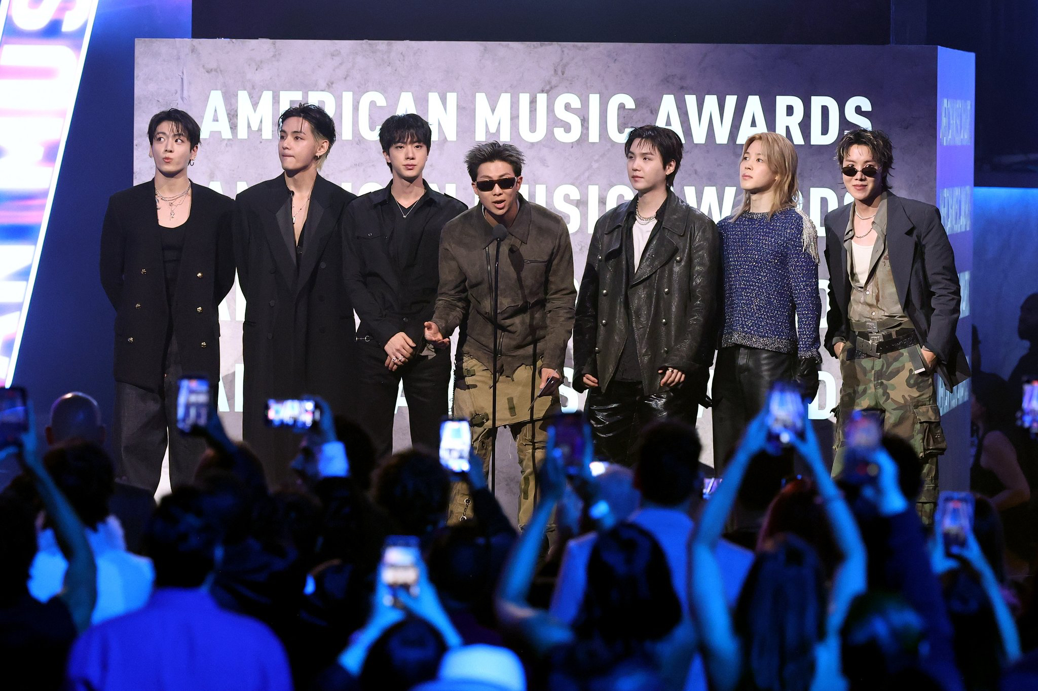 Recent activity shot of BTS