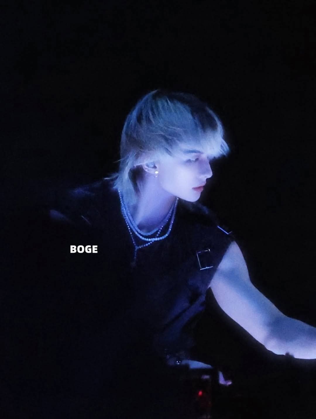 Recent activity shot of Hyunjin (Stray Kids)