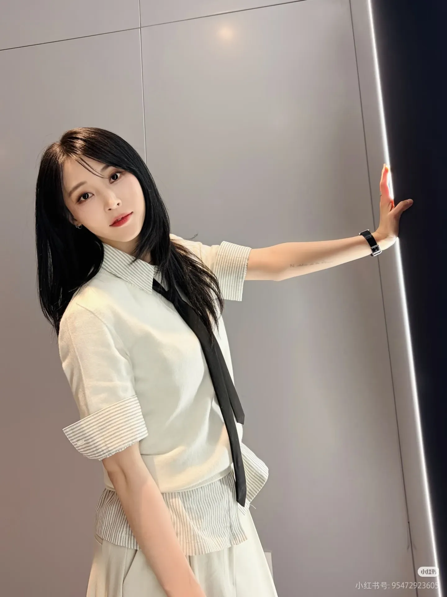 A moment captured by Moonbyul (MAMAMOO)'s fan