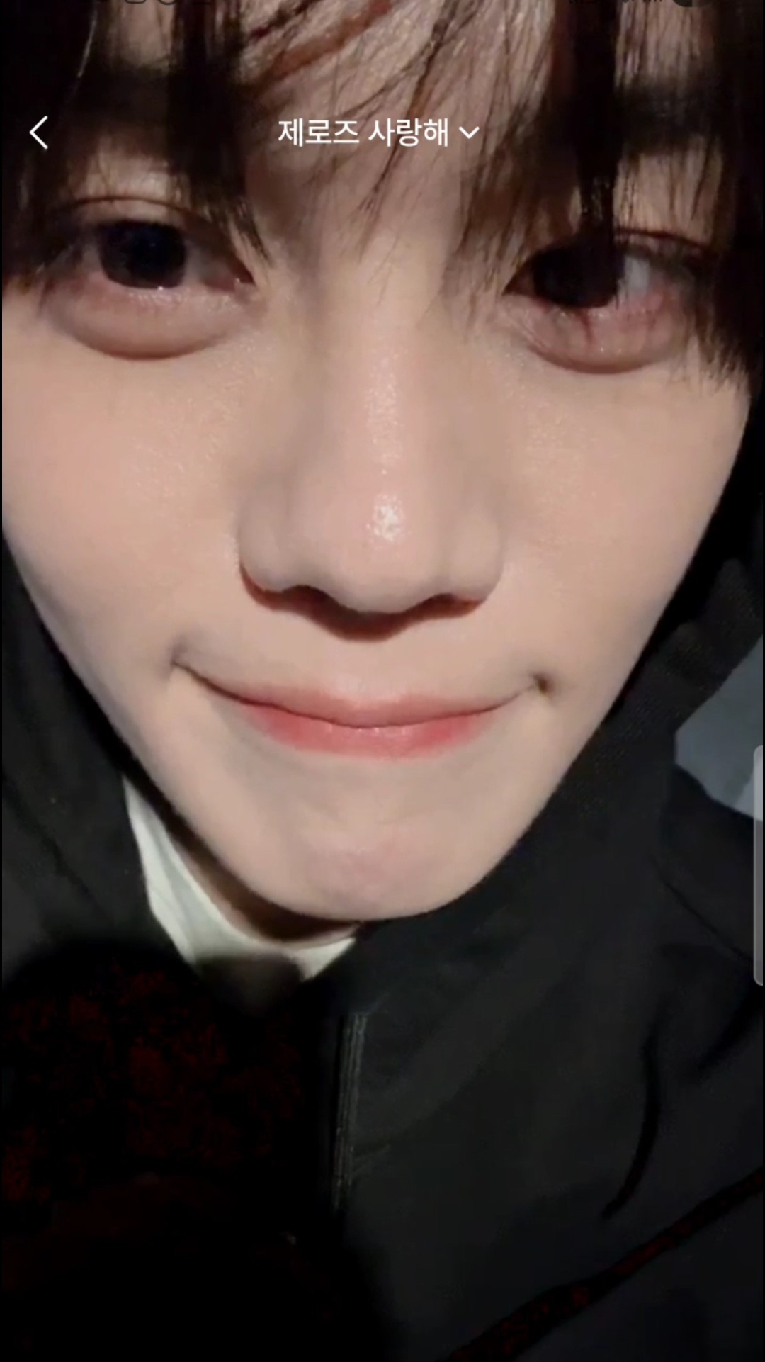 Behind-the-scenes cut of Kim Gyuvin