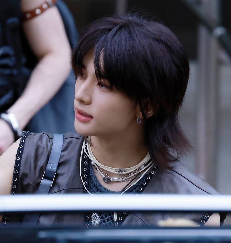 A moment captured by Hyunjin (Stray Kids)'s fan