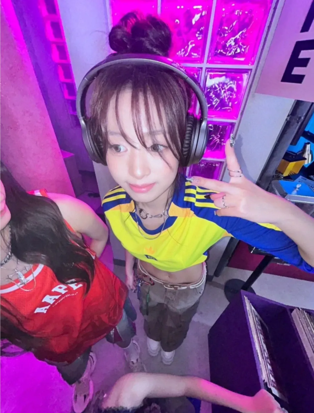 Behind-the-scenes cut of Ahyeon (BABYMONSTER)