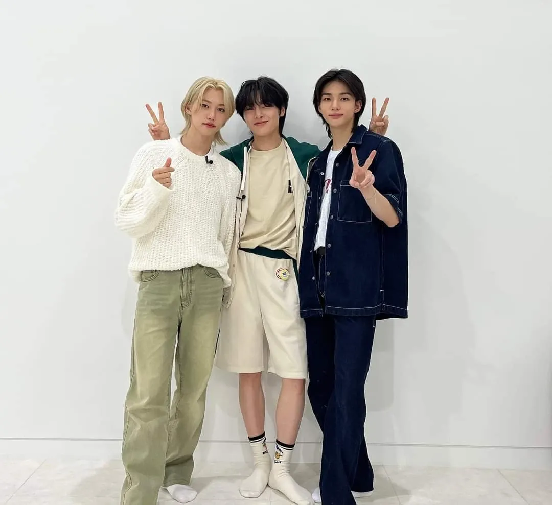Recent activity shot of Stray Kids