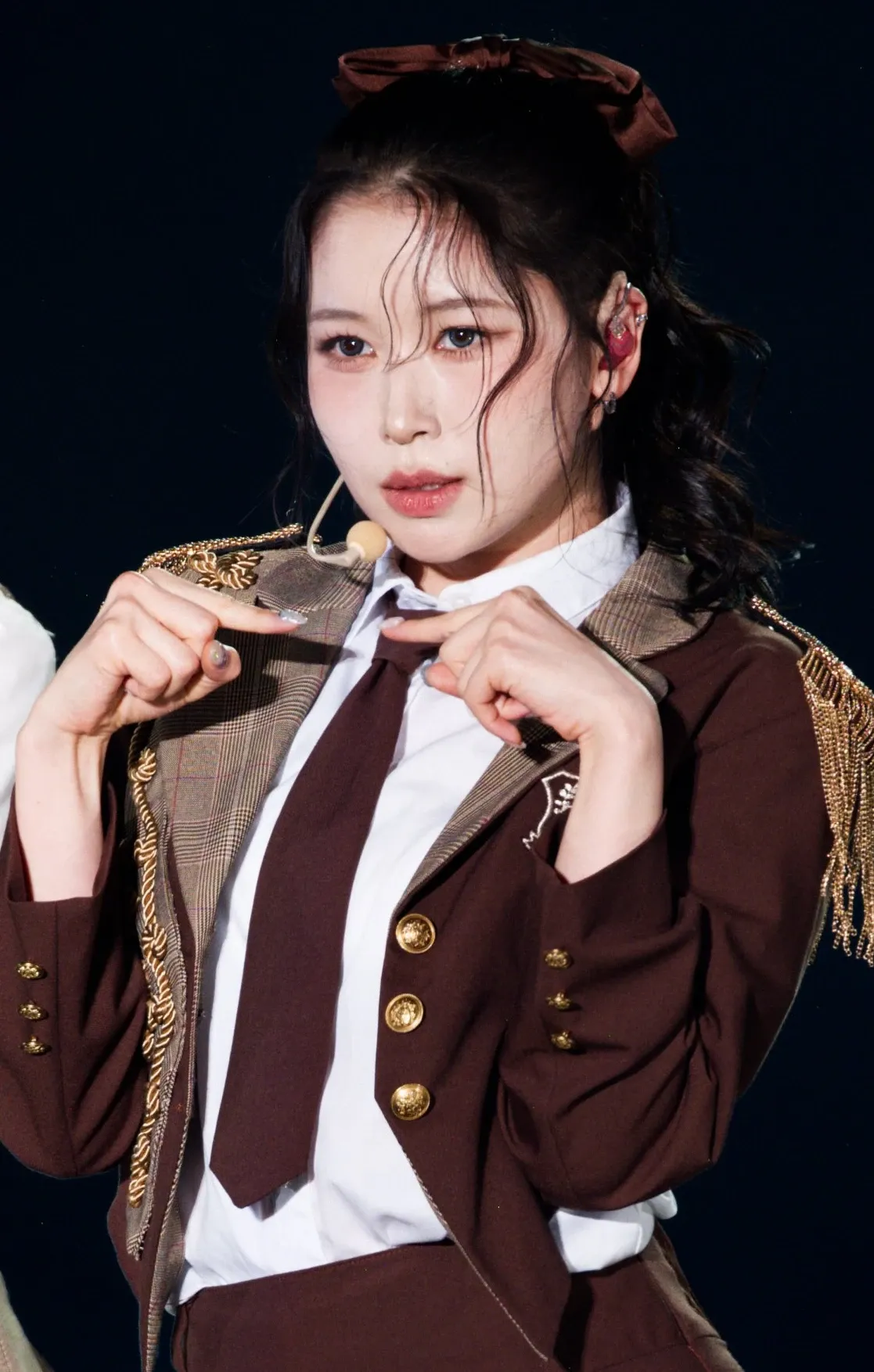 A moment captured by Kasahara Momona (ME:I)'s fan