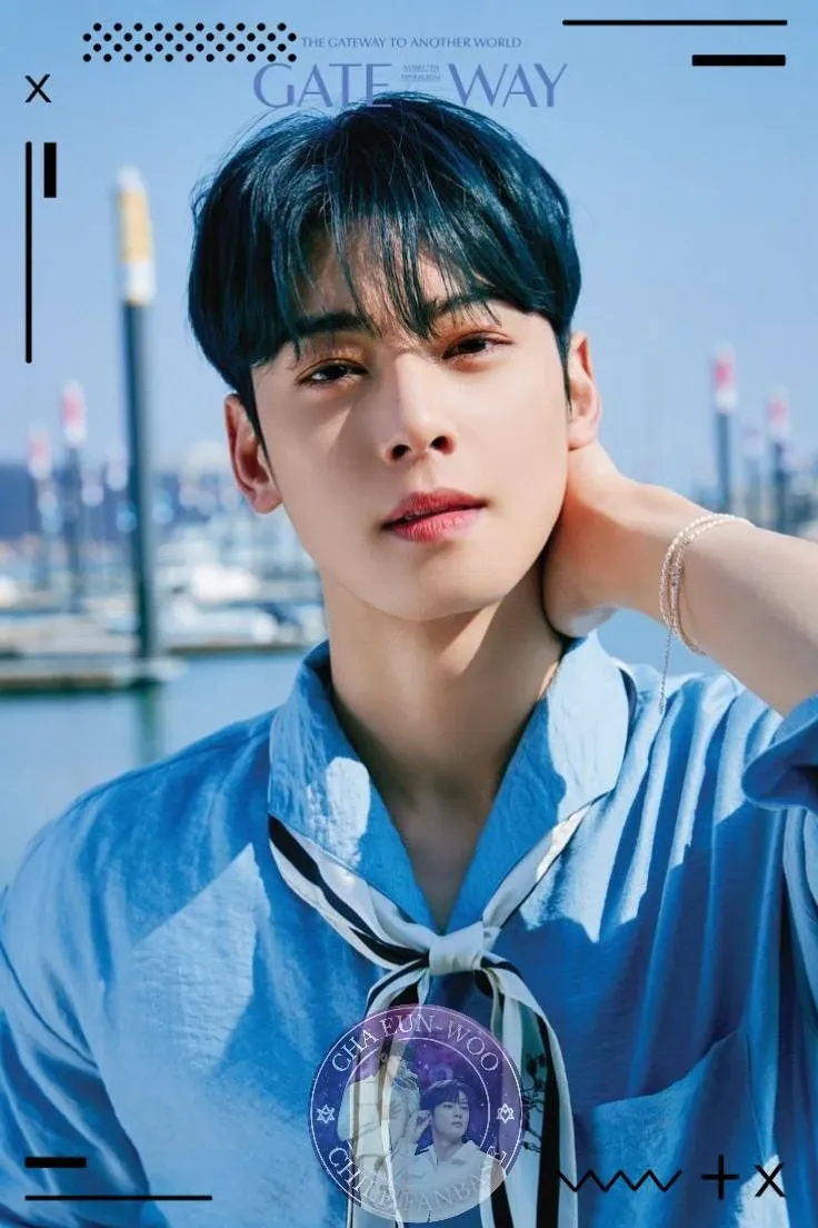 Recent activity shot of Eunwoo (ASTRO)