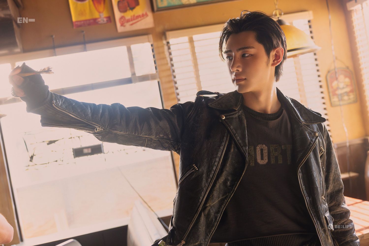 A moment captured by Sunghoon (ENHYPEN)'s fan