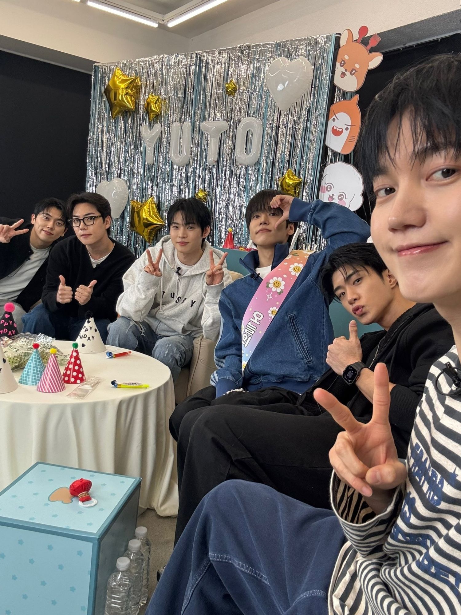 A moment captured by ONF's fan