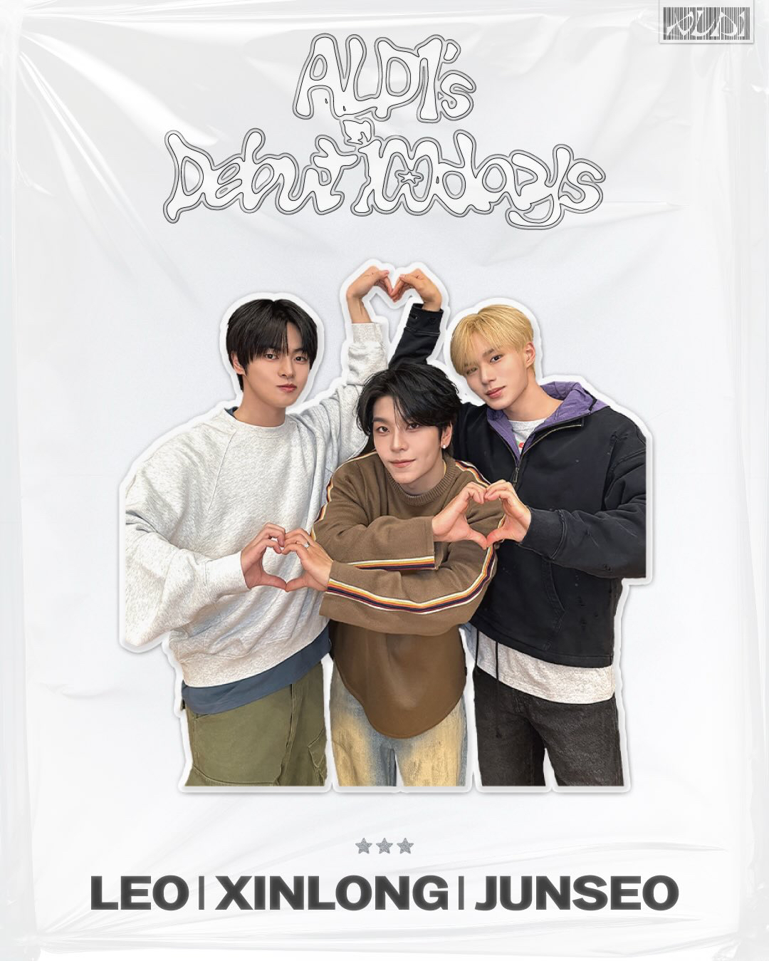 Behind-the-scenes cut of He Xinlong (ALPHA DRIVE ONE)