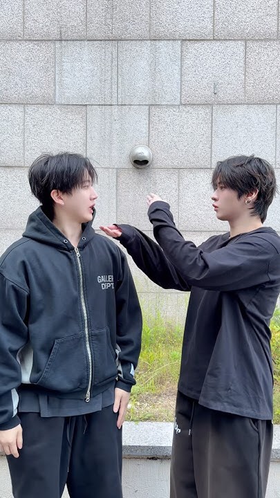 A moment captured by Stray Kids's fan