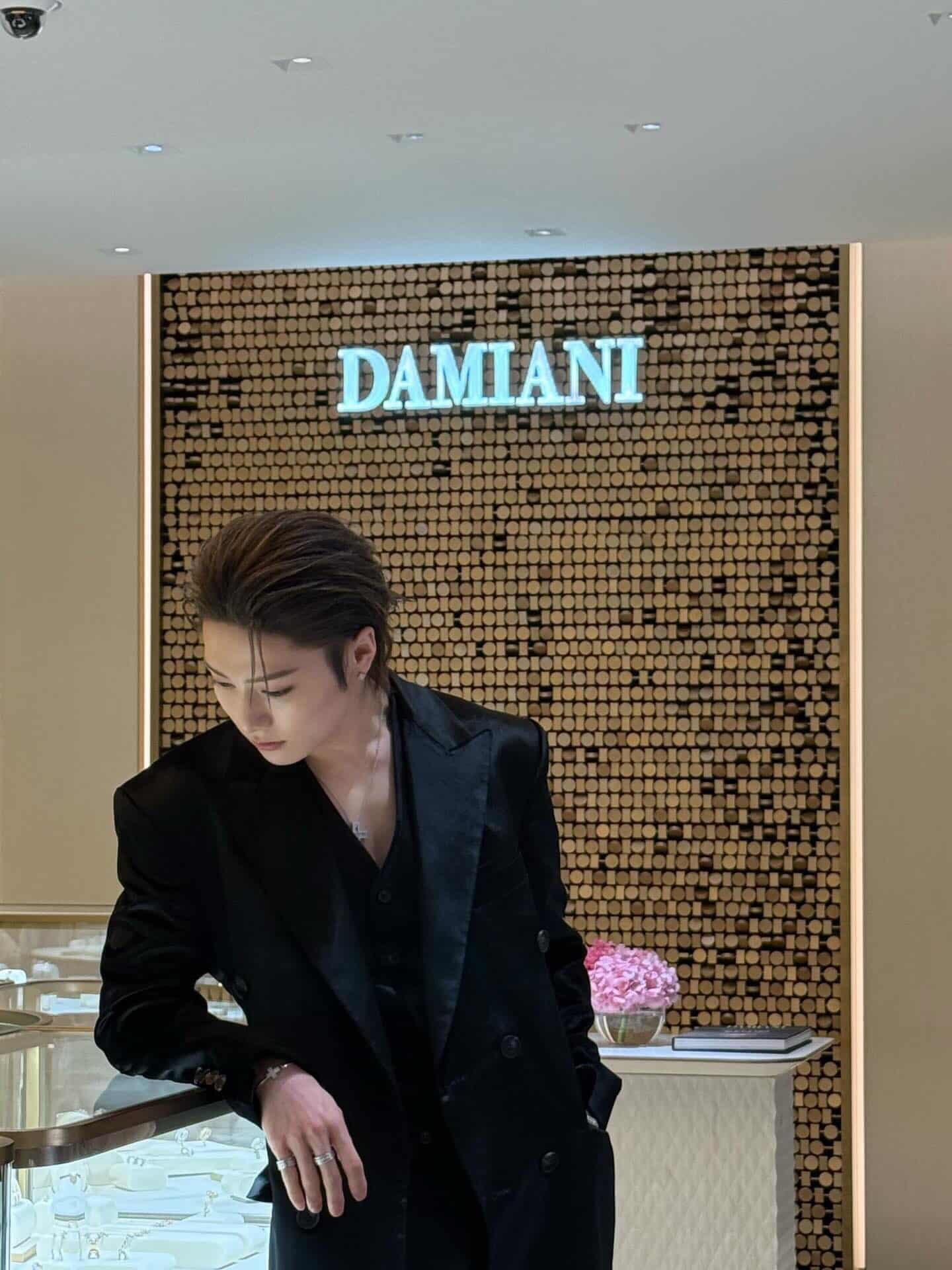 A moment captured by I.N (Stray Kids)'s fan