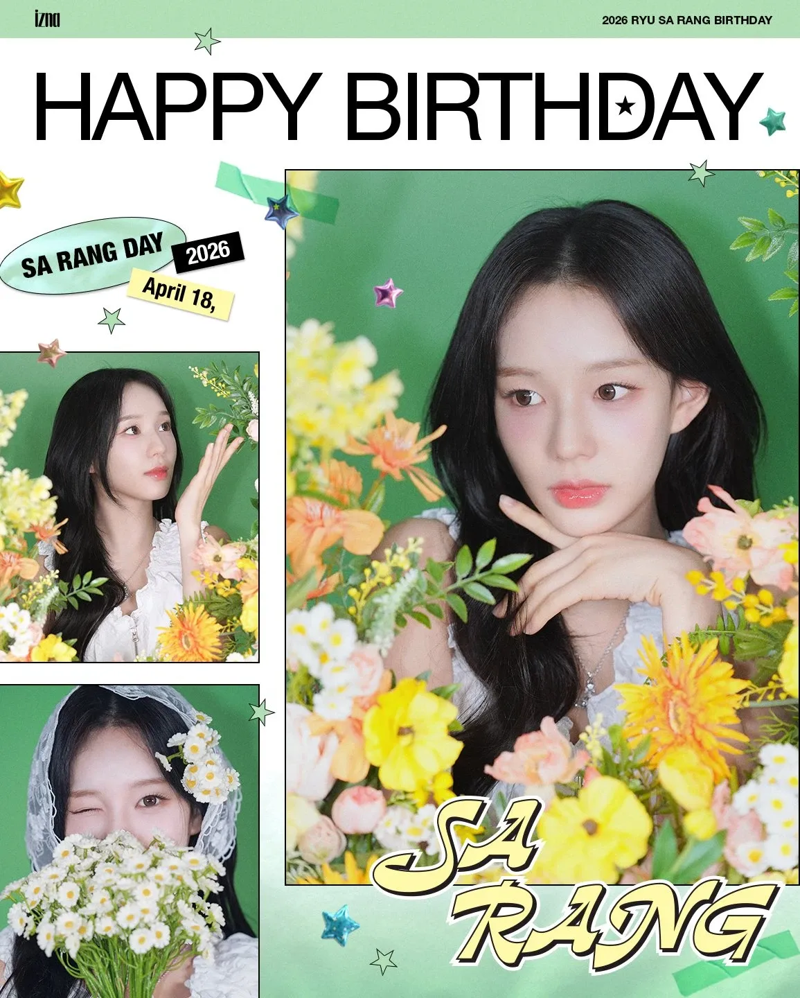 Behind-the-scenes cut of Ryu Sarang (izna)