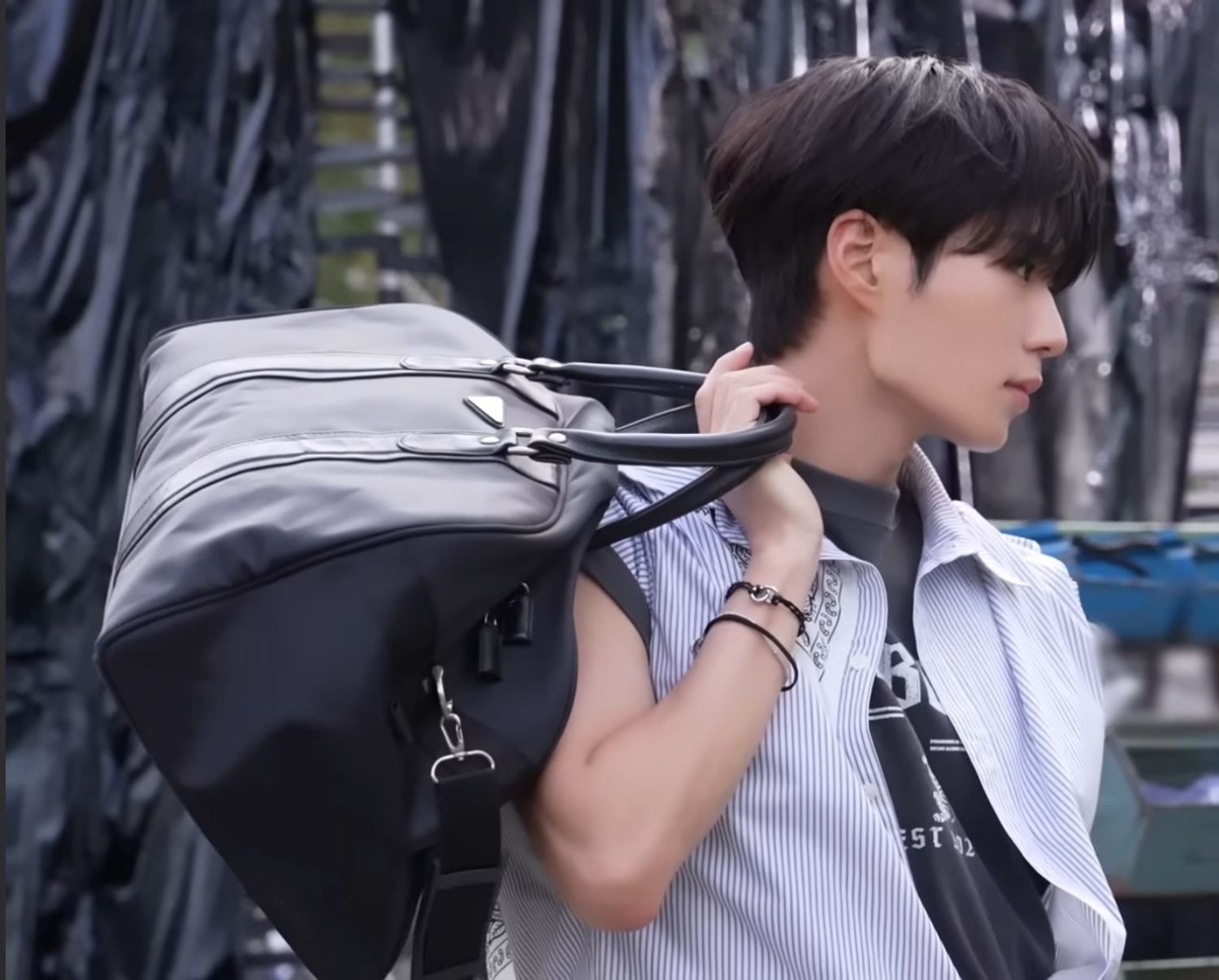 A moment captured by Kim Junseo (ALPHA DRIVE ONE)'s fan