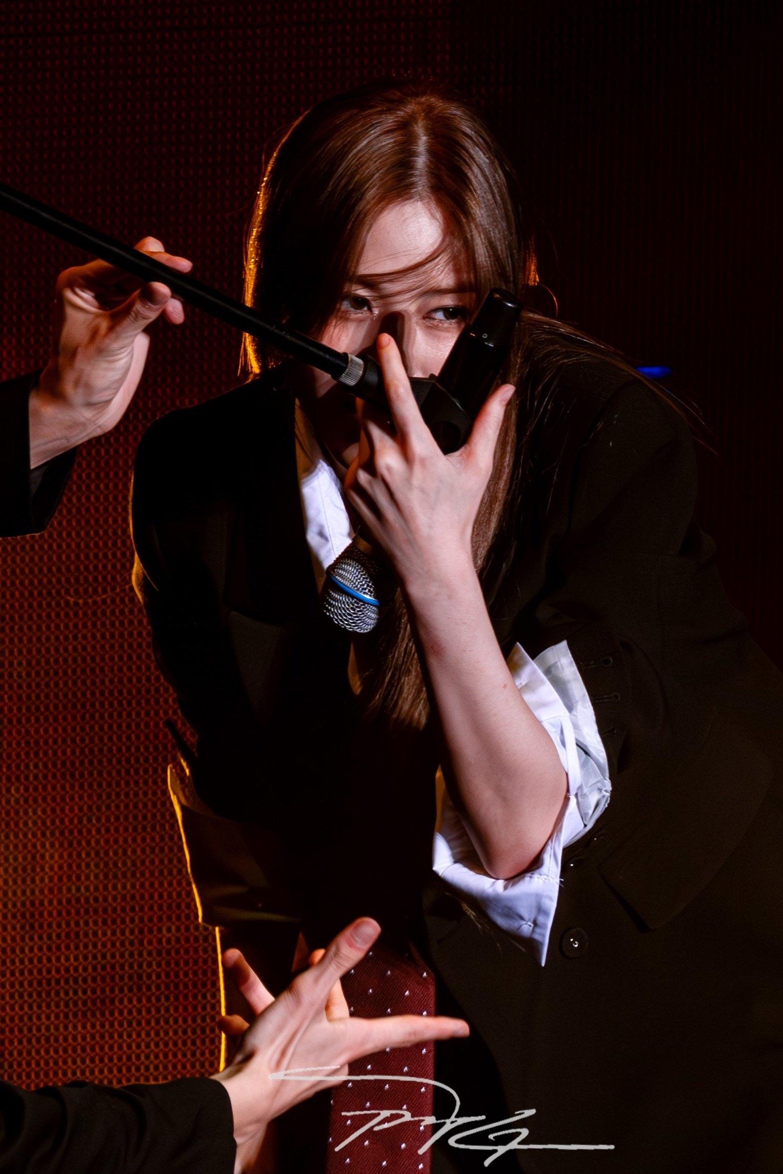 リュジン (ITZY)の舞台裏ショット