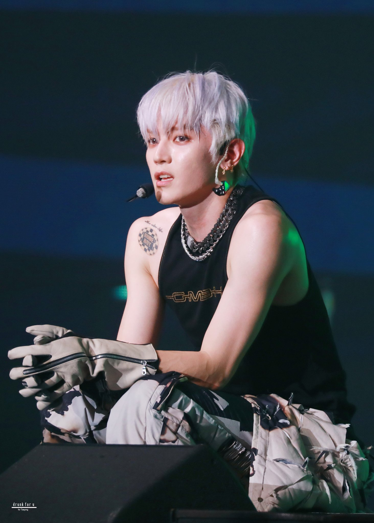 A moment captured by Taeyong (NCT 127)'s fan