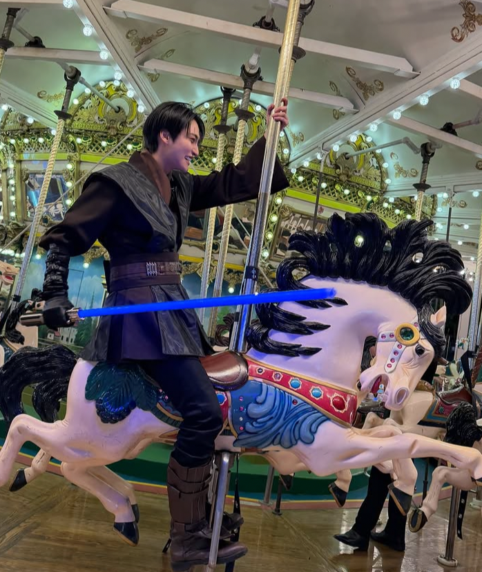 Recent activity shot of Seonghwa (ATEEZ)