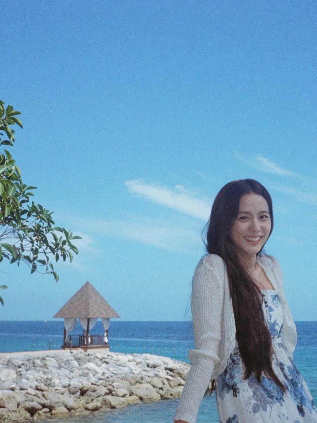 Momen yang diabadikan oleh penggemar Jisoo (BLACKPINK)