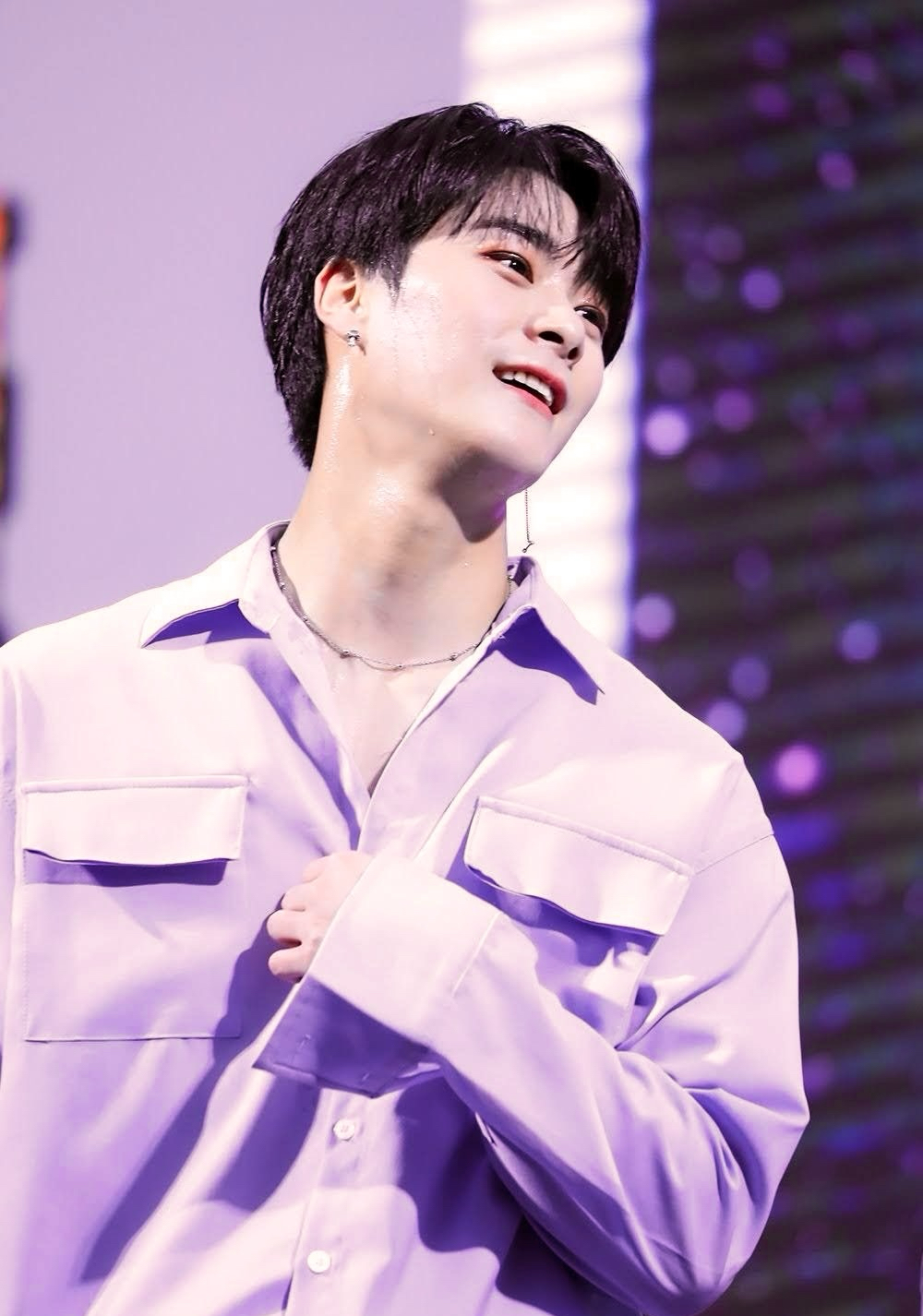 Recent activity shot of Moonbin (ASTRO)