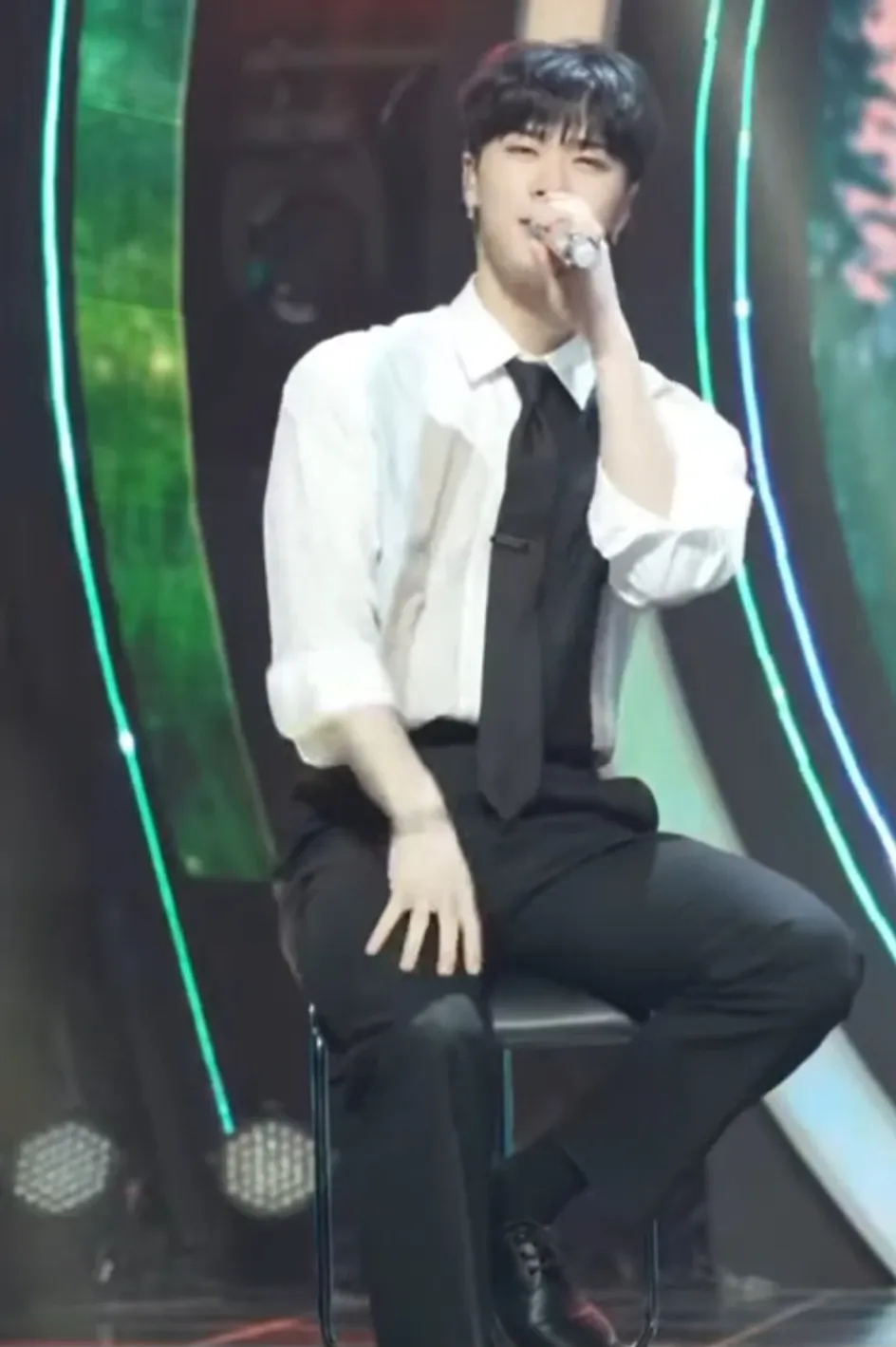 Recent activity shot of Moonbin (ASTRO)