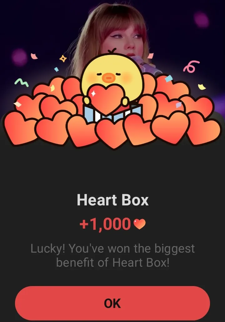 Recent activity shot of Taylor Swift