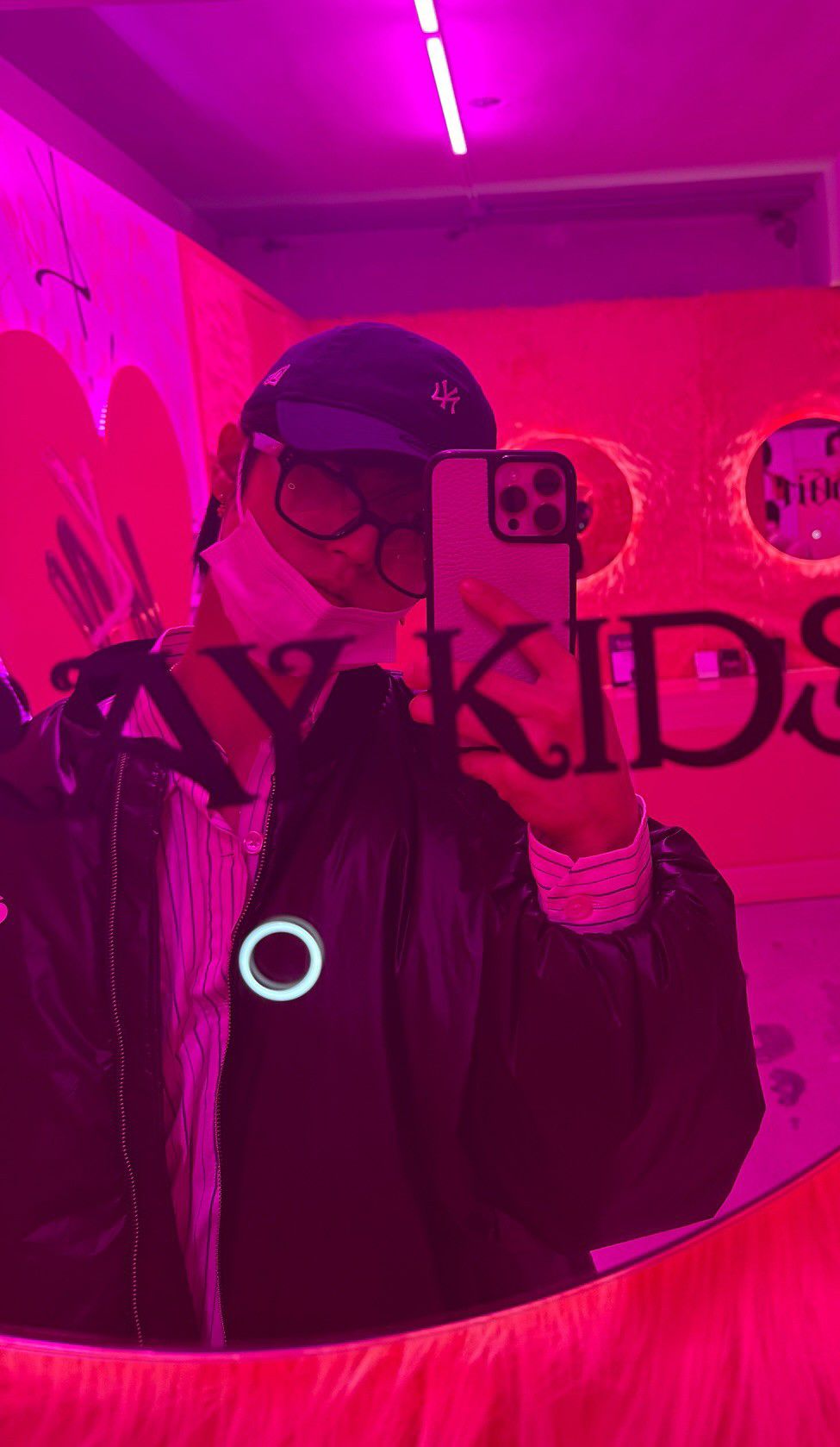 Recent activity shot of HAN (Stray Kids)