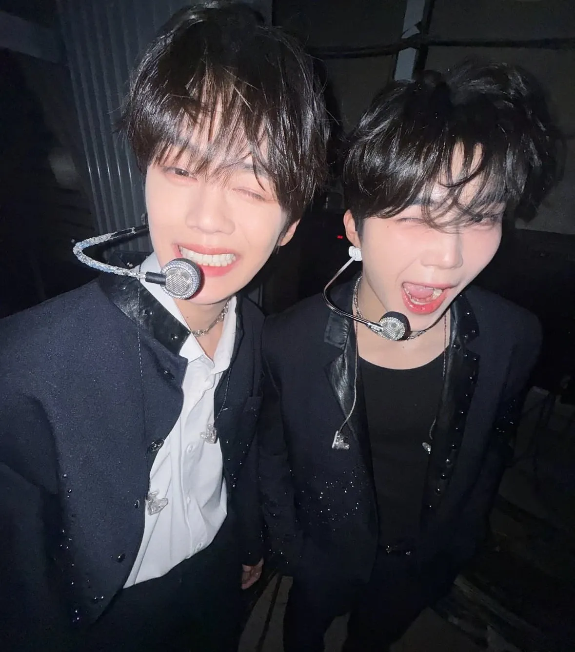 A moment captured by Park Gunwook (ZEROBASEONE)'s fan