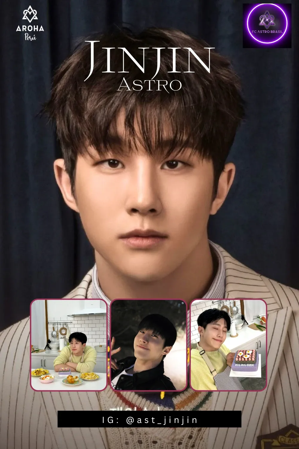 A moment captured by Jinjin (ASTRO)'s fan