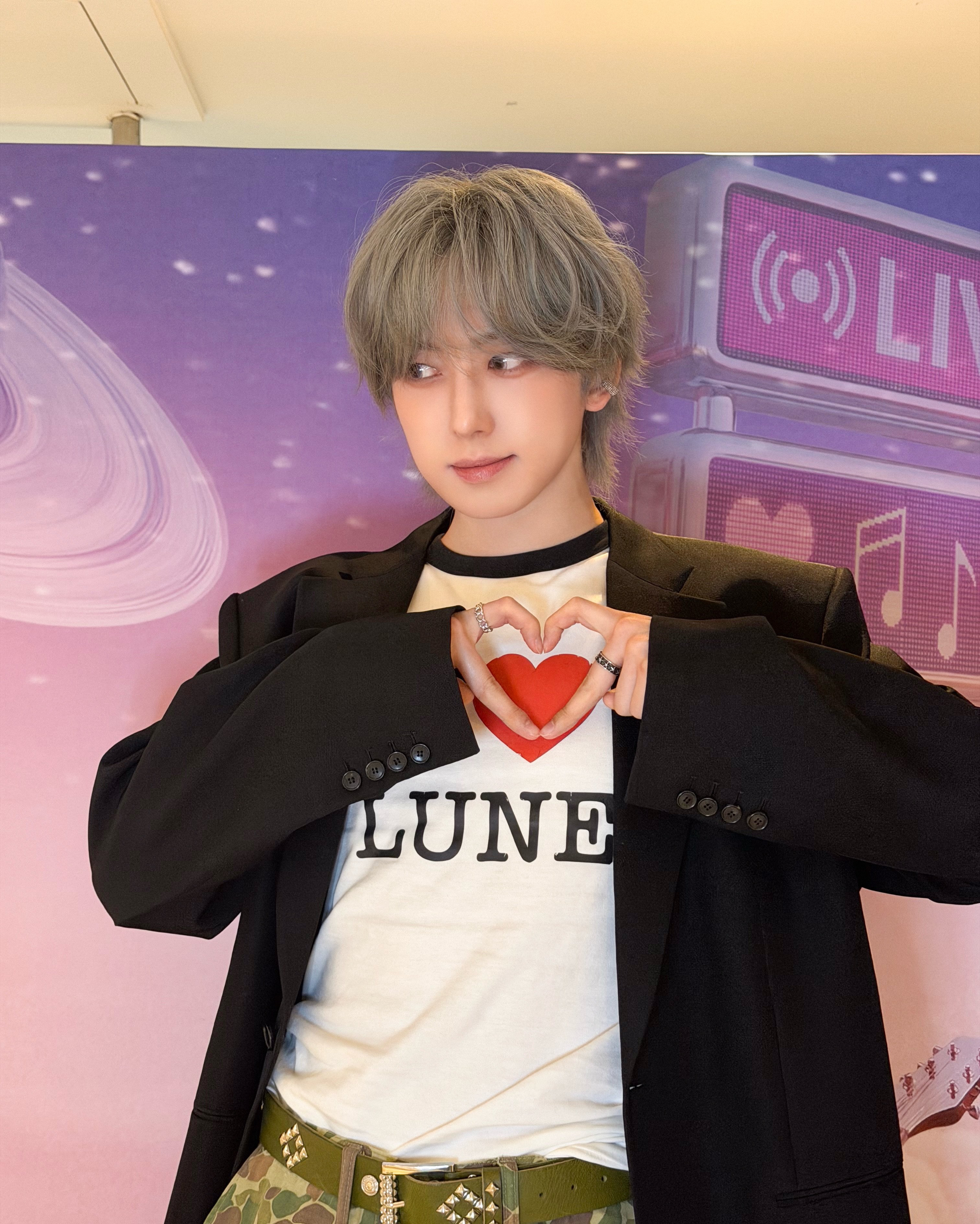 A moment captured by Fuma (&TEAM)'s fan