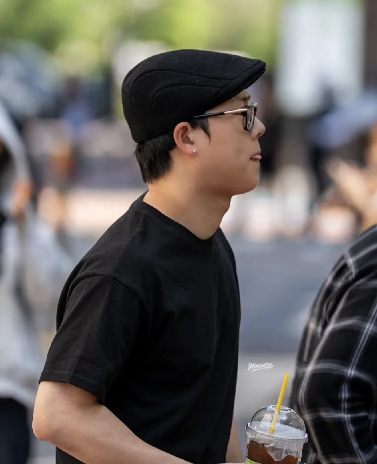 Recent activity shot of Joohoney (MONSTA X)