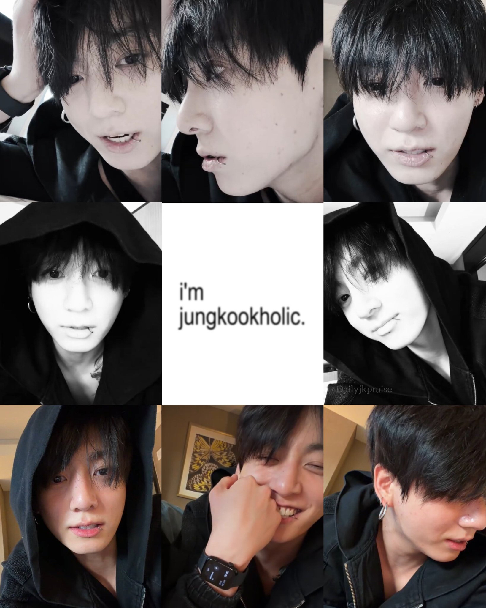 Foto aktivitas terbaru Jungkook (BTS)
