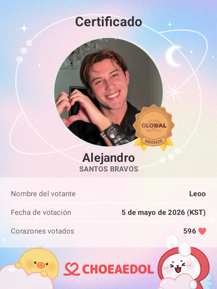 Latest photo of Alejandro (SANTOS BRAVOS)