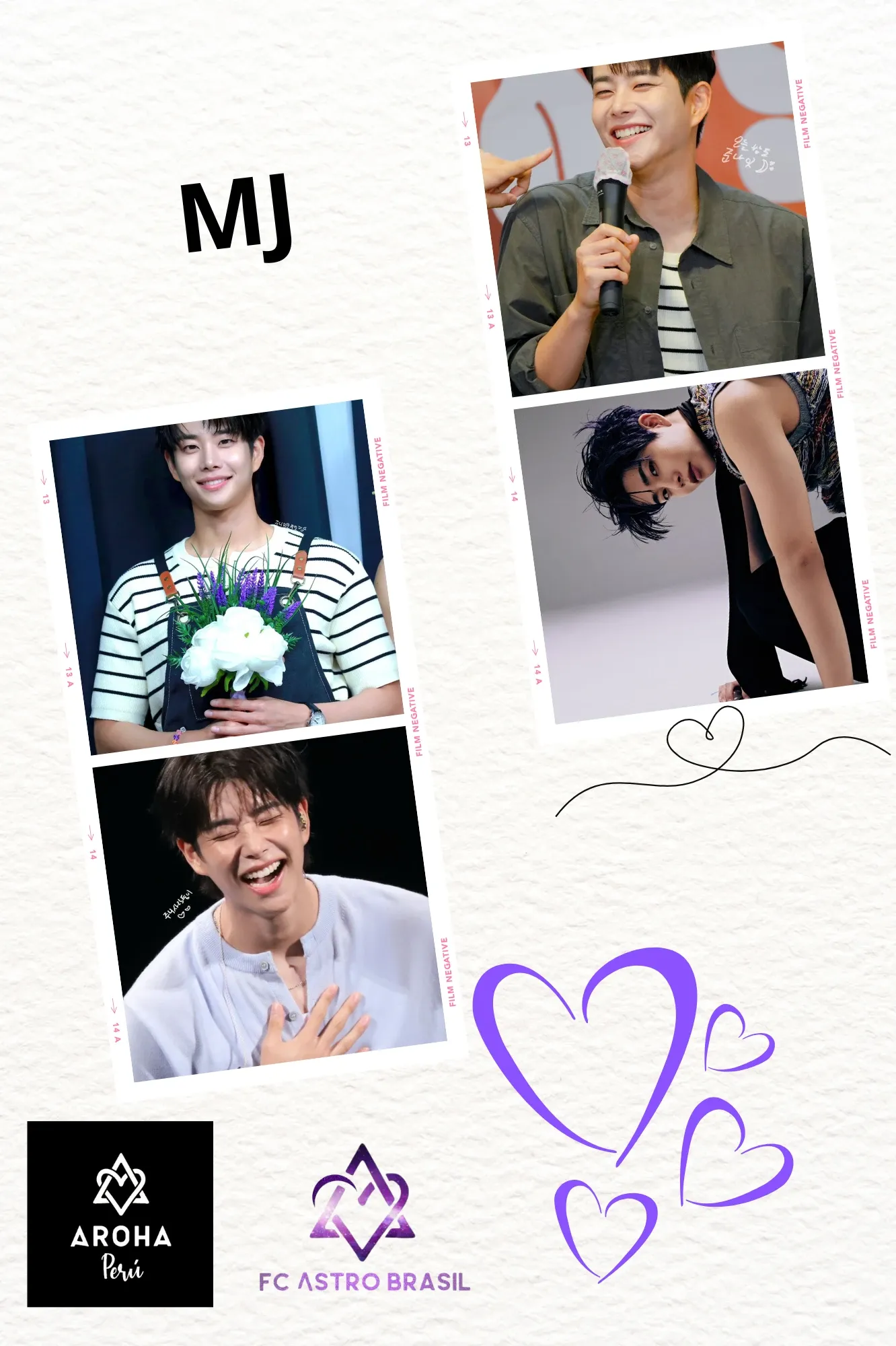 A moment captured by MJ (ASTRO)'s fan