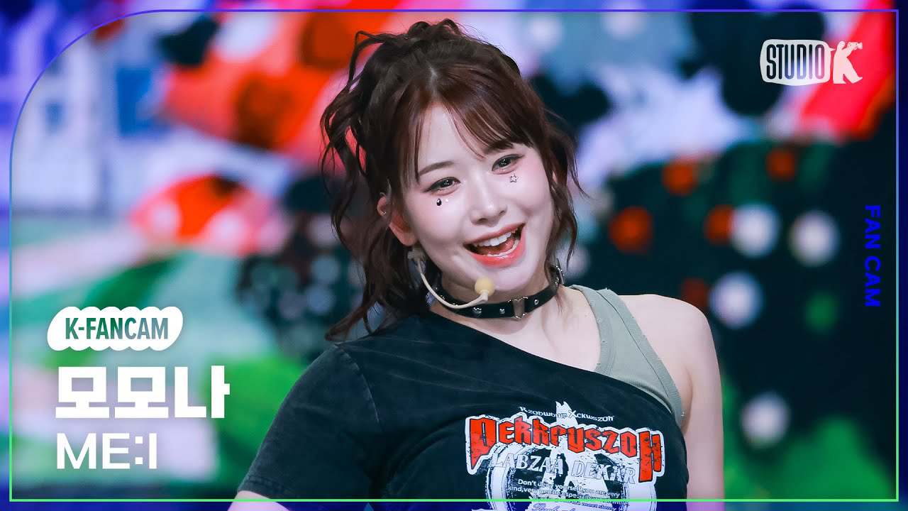 Behind-the-scenes cut of Kasahara Momona (ME:I)