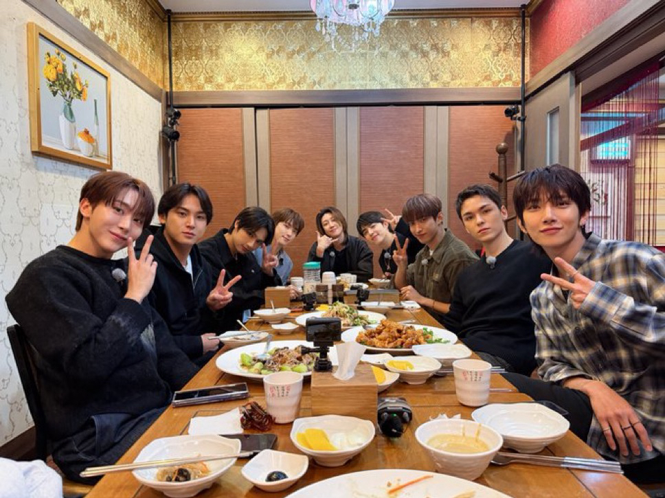 세븐틴의 비하인드 컷