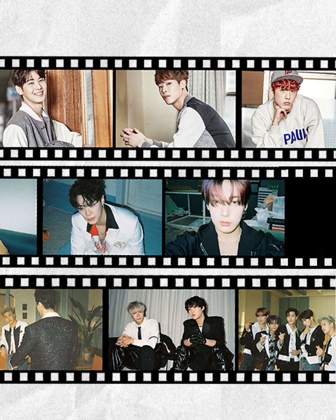 A moment captured by ASTRO's fan